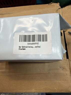 Stainless Steel Bathroom Sink Stopper and Filter Basket - New